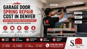 garage door spring repair Denver