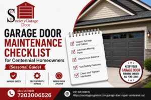 Garage Door Maintenance