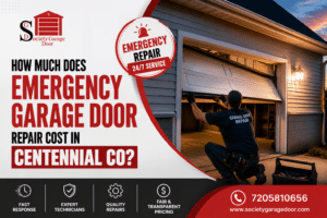 Emergency Garage Door Repair Cost in Centennial
