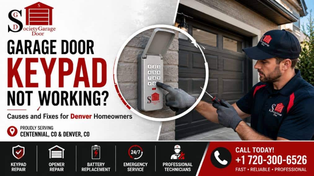garage door opener repair in Denver
