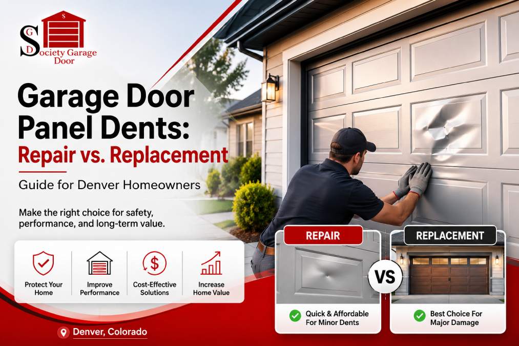 garage door replacement in Denver