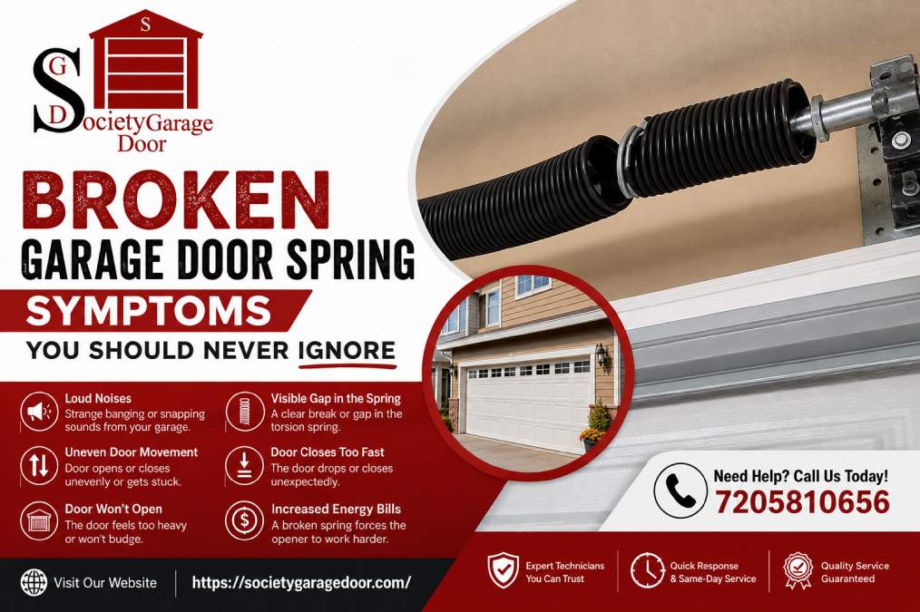 garage door spring repair Centennial