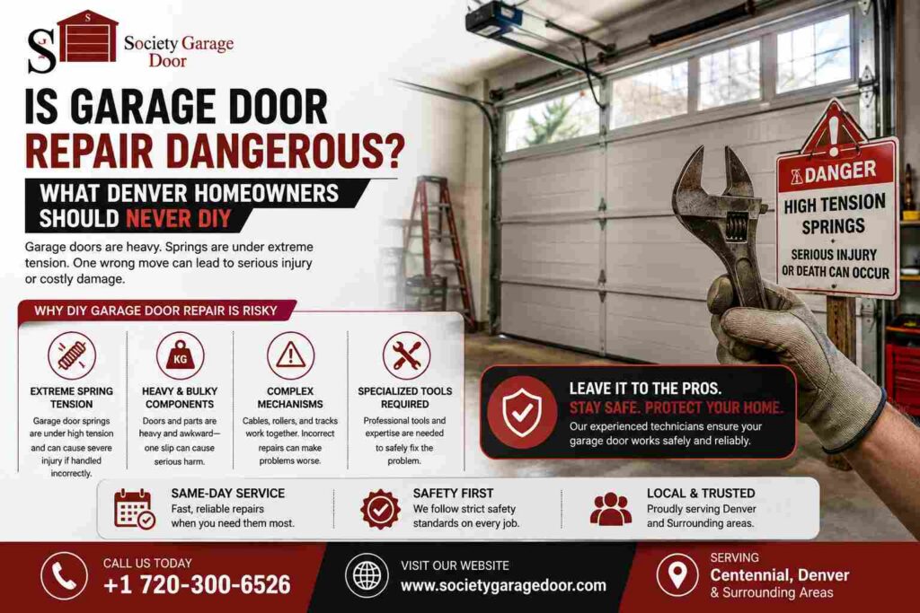garage door spring repair Denver