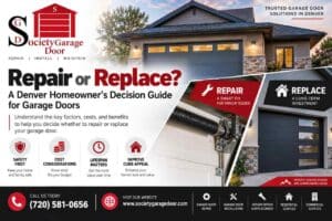 garage door replacement in Denver