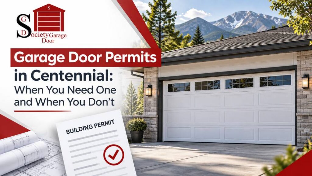garage door installation in Centennial